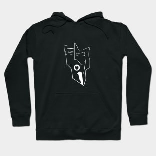 Ambiguous Feaful Clan Face (White) Hoodie